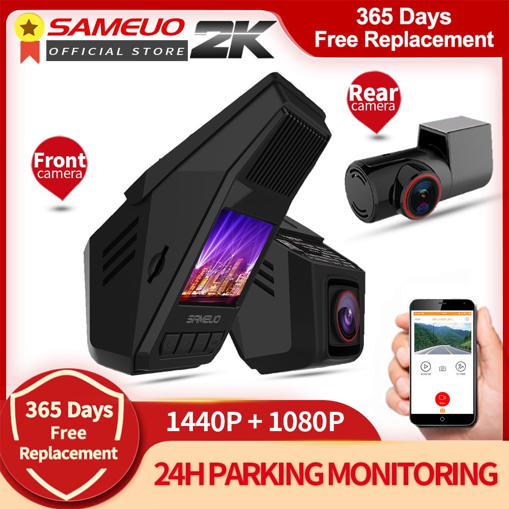 Sameuo U700 WIFI Dash Cam Auto Night Vision 24H Parking Monitor