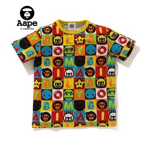 ❅Fashion BAPEE printed cotton unisex T-shirt