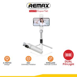 [Remax Creative Lifestyle] P13 Live Stream Selfie Stick  with LED Dual Lighting Warm Light/Cold Light/Cold Warm Light