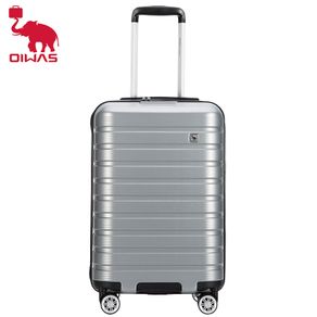 Oiwas Rolling Luggage Suitcase Wear-Resistant Travel bag on wheel 20/24 inch Silent Spinner Wheels Trolley Luggage Business Trip