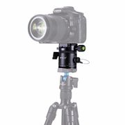 PULUZ Aluminum Alloy Panoramic 360 Degree Indexing Rotator Ball Head with Quick Release Plate for DSLR Camera Tripod Head