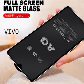 Vivo Y16 Y02s Y12a Y12d Y15s Y15a Y01 Y19 Y53 S1 Pro Y31 Y76 Gaming AG Matte Clear Full Screen Protector Tempered Glass