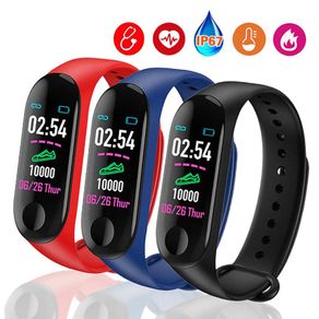 M4 Smart Band Fitness Tracker Bracelet Heart Rate Blood Pressure Monitor