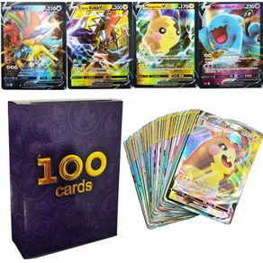 60Pcs Vmax cards V GX EX English version anime collection Trading card  booster shiny cards pokemon toy for kids - Realistic Reborn Dolls for Sale