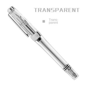 New 3013 Vacuum Fountain Pen Paili 013 Transparent Quality EF Nib 0.38 Ink Pen Business Gift