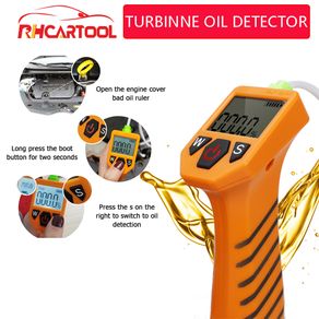 Engine Oil Tester for Auto Check Oil Quality Detector with LED Display Gas Analyzer Car Testing Tools