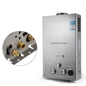 16L Propane Gas 4.3GPM LPG Tankless Hot Water Heater On-Demand Boiler Shower Kit