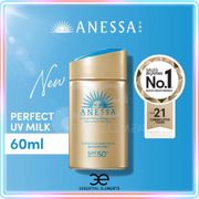 [NEW] ANESSA Shiseido Perfect UV Sunscreen Skincare Milk 60ML SPF50+ PA++++ Face and Body Care