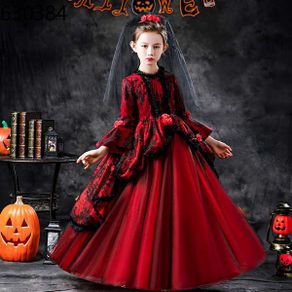 Halloween children's costumes Halloween dresses Costumes Halloween children's clothing girls' witch performance costume