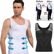 Men Body Shaper Belly Control Slimming Shapewear Waist Trainer Man Shapers Corrective Posture Vest Top Modeling Underwear Corset