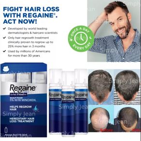 Regaine for Men 5% Foam (Rogaine Equiv.) Extra Strength for Hair Loss 3 Months Supply👨 and Hair Regrowth 👨 Thinning Hair