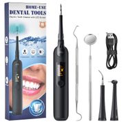 Electric Portable Sonic Dental Scaler Tooth Calculus Remover Tooth Stains Tartar Tool Dentist Whiten Teeth Health Hygiene white