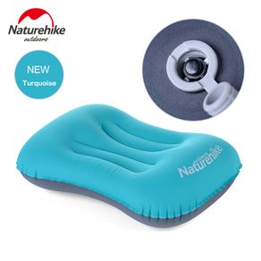 Naturehike Inflatable Pillow Travel Air Pillow Camping Sleeping Gear Portable TPU Cotton Pillow Case NH17T013-Z