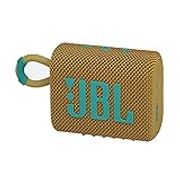 JBL GO 3 Portable Waterproof Speaker, Yellow