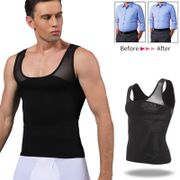 Men Body Shaper Belly Control Slimming Shapewear Waist Trainer Man Shapers Corrective Posture Vest Modeling Underwear Corset