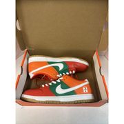 Readystock 7-Eleven x NK SB Dunk Low Orange Pine Red Extremely Rare Sports shoes