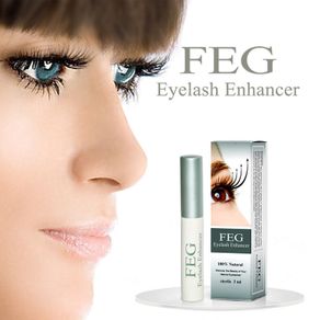 50 PCS FEG Eyelash Enhancer Eyelash Serum 7 Days Grow 2-3mm FEG Eyebrow Enhancer Eyebrow Serum Natural Hair Growth Factor