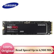 SAMSUNG 980 PRO SSD 1TB 500GB 250GB Internal Solid State Disk M2 2280 PCIe Gen 4.0 x 4 M.2 NVMe up to 6,900 MB/s