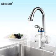 Electric Kitchen Water Heater Tap Instant Hot Water Faucet Tankless Instantaneous Cold Water Heating Heater Under or Side Flow