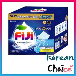 [korea Laundry detergent]<120 sheets> FIJI Power Sheet Laundry detergent