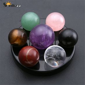 Natural Amethyst Quartz Crystal Sphere Healing Ball
