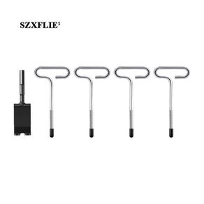 [Szxflie1] Ice Fishing Anchor Tool Strong Metal Ground Nails for Fixing Ice Shelters