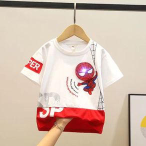 Boys Girls Kids Roblox Cartoon Anime 3d Printing Short Sleeved Fashion T- shirts
