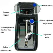Electric Easy Automatic Cigarette Rolling Machine Tobacco Injector Maker Roller US EU Plug