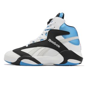 Reebok Retro Basketball Shoes SHAQ ATTAQ White Black Blue OG Color Matching Magic Team O'neill Men's [ACS] GX3881