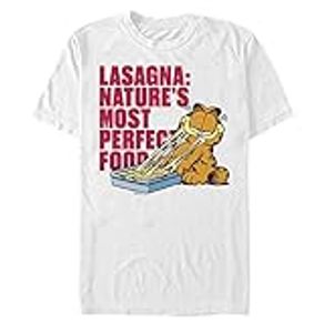Nickelodeon Men's Big & Tall Lasagna T-Shirt, White, X-Large Big Tall