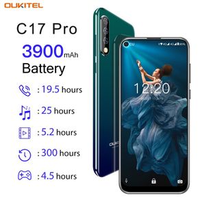 Global Version Oukitel C17 Pro Android 9.0 Pie Smartphone Face ID 6.35" Screen 4GB 64GB MT6763 Octa Core 4G LTE OTG Mobile Phone