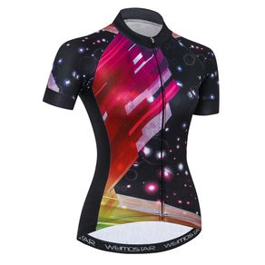 Weimostar Cycling Jerseys Women Summer Short Sleeve Racing Sport Bicycle Clothing MTB Bike Jersey Cycling Shirt