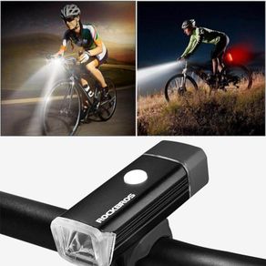ROCKBROS Rechargeable Headlight Flashlight Waterproof Bike Bicycle Front Light