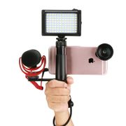 Ulanzi Phone Video Stabilizer Handheld Smartphone Video Shooting Equipment Filming Video Live Streaming Mount Holder Grip Tripod