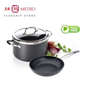 Kitchenaid Induction 20cm Casserole + 20cm Frypan Set 637936 + 637950