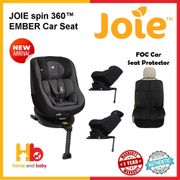 Joie Spin 360 Ember Car Seat / With Isofix (FOC: Car seat protector) FREE JOIE WISH BOUNCER (Terms & Conditions below)
