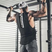 Muscleguys Fitness Tank Top Men Bodybuilding Clothing Men Sleeveless Shirt Vests Cotton Gyms Singlets Muscle Tanktop