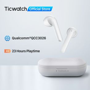 TicPods 2 True Wireless Bluetooth Earbuds In-Ear Detection Superior Sound Quality Touch/Voice/Gesture Control 4PX Waterproof