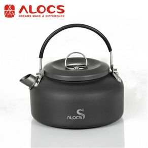 1.3L Camping Water Kettle Aluminum Alloy Teapot Coffee Pot Backpacking  Outdoor Tea Kettle with Bag