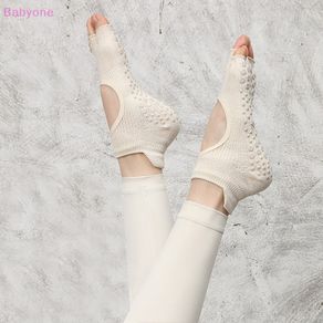 1 Pair Yoga Shoes Socks Non-slip Fitness Dance shoes for women non Pilates  Indoor Yoga Sock Five Toe Backless Ballet Ladies Accessories 