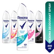 Rexona Women Deodorant Spray, 150ml-200ml