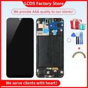 6.4"AMOLED For Samsung Galaxy A50 SM-A505FN/DS A505F/DS A505 LCD Display Touch Screen Digitizer With Frame For Samsung A50 lcd