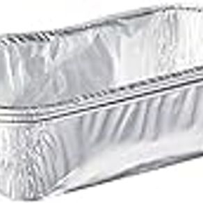 RedMan 13692 Aluminium Foil Loaf Pan (Pack of 3) Silver