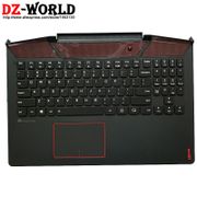 US English Backlit Keyboard with Shell C Cover Palmrest Upper Case and Touchpad for Lenovo Legion Y720-15IKB Laptop 5CB0N67272