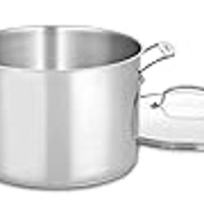 Cuisinart 76610-26G Chef's Classic 10-Quart Stockpot with Glass Cover,Brushed Stainless