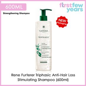 Rene Furterer Triphasic Anti-Hair Loss Stimulating Shampoo 600ml / 200ml