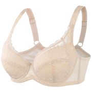 Women's lace Minimizer Full Coverage Bra Lightly Lined Underwire bra 34 36 38 40 42 44 46 48 B C D E F