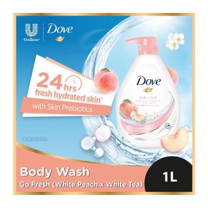 Dove White Peach X White Tea Body Wash 1 L Body Wash