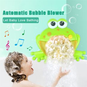 Automatic Bath Bubble Machine Crab Bath Bubble Maker Bath Music Toy for Kids