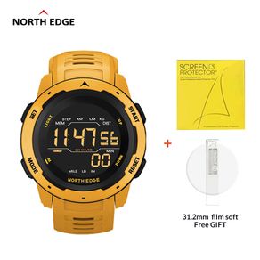 NORTH EDGE Men Digital Smart Watch Men Sport Fashion Running Swimming Waterproof 50M Men's Electronic clock smartwatch